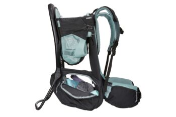 Thule Sapling baby backpack black Side View - Rye Bay Ebike