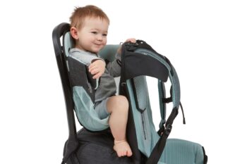Thule Sapling baby backpack black With Baby 2 - Rye Bay Ebike