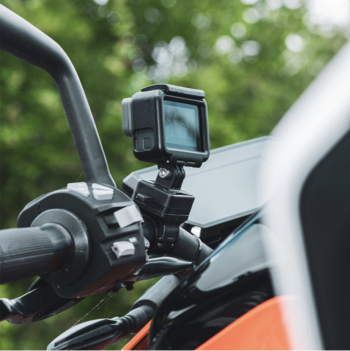 Oxford CLIQR Action Camera Mounts Close Up - Rye Bay Ebike